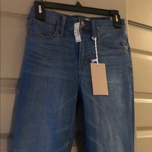 Madewell crop jeans